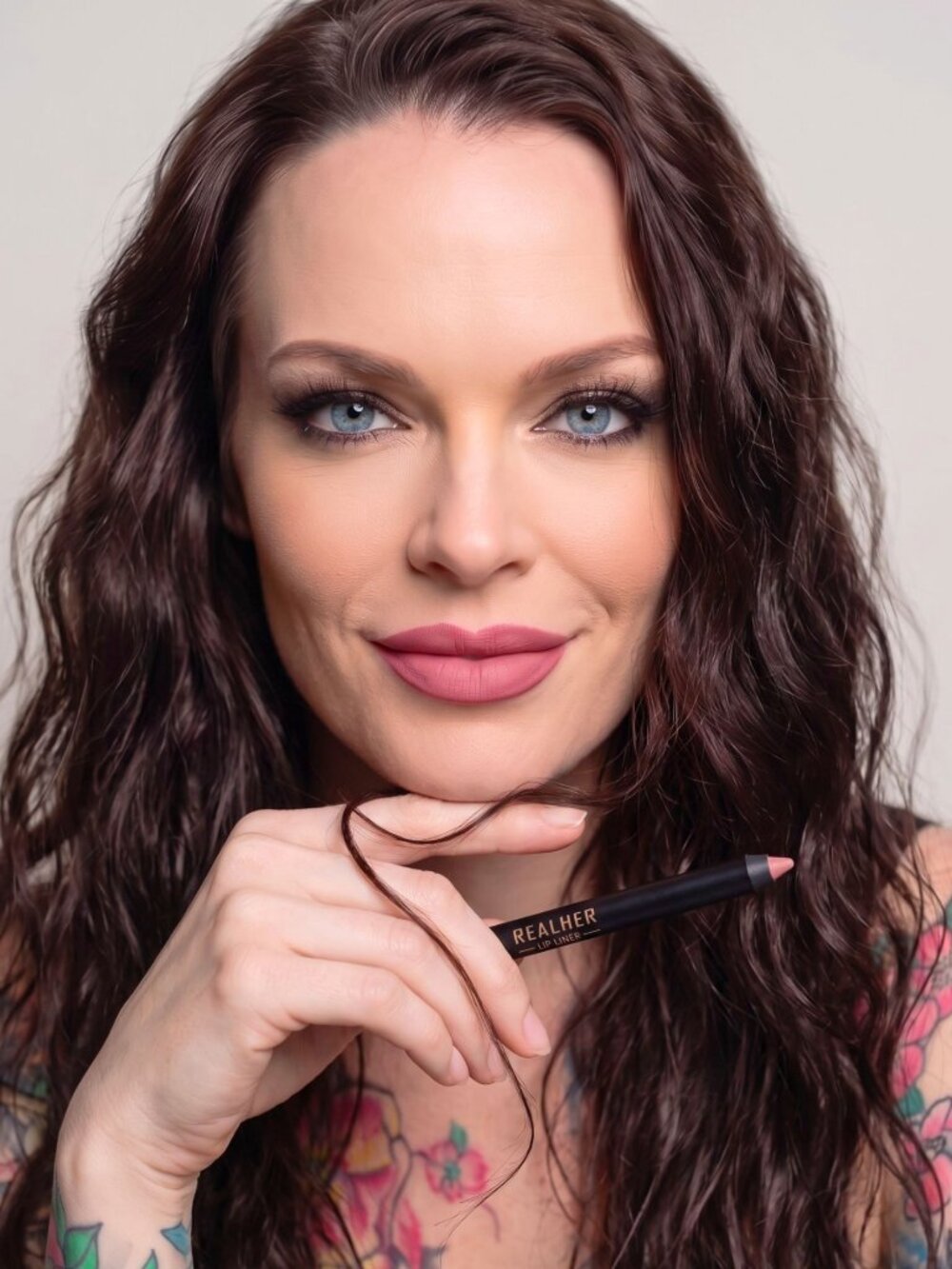 RealHer “I Love Myself” ✦ Nude Lip Liner ✦ Vegan Hydrating Jojoba Shea 1.2g NWT